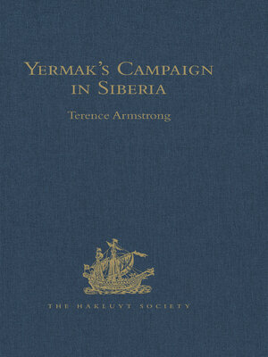 cover image of Yermak's Campaign in Siberia